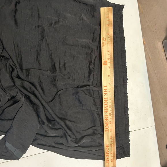 Summersalt The Silky Luxe Palazzo Pants with Ties Black Plus Size 2X 2XL J2 - Picture 7 of 7